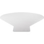 Lorell L-Workstation Chairmat, Med. Pile,60"x66", Lip 20"x12", CL (LLR69156) View Product Image