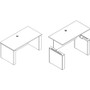Lorell Essentials 60" Sit-to-Stand Desk Shell (LLR69570) View Product Image