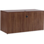 Lorell Essentials Series Walnut Credenza Shell (LLR69969) View Product Image