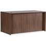 Lorell Desk, 60"x30"x29-1/2", Walnut (LLR69968) View Product Image