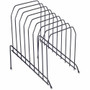 Lorell Wire File Sorter/Holder - 8 Divider(s) - Desktop - Black - Wire Product Image 