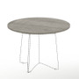 Lorell Weathered Charcoal Round Conference Table (LLR69587) View Product Image