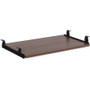 Lorell Universal Keyboard Tray - Walnut Product Image 