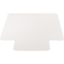 Lorell Chairmat, Hard Floor, Wide Lip/ 25"x12", 45"x53", Clear (LLR82826) View Product Image