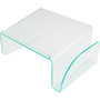 Lorell Phone Stand - 5.50" Height x 11" Width x 10" Depth - Acrylic Product Image 