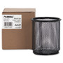 Lorell Pencil Cup, Steel Mesh, 3-1/2"x3-7/8", Black (LLR84149) View Product Image