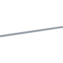 Lorell Double-wide Horizontal Panel Strip for Adaptable Panel System - 67" Width x 0.50" Depth x 1.80" Height - Aluminum - Silver Product Image 