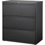Lorell 3-Drawer Black Lateral Files (LLR88028) View Product Image