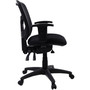 Lorell Managerial Swivel Mesh Mid-back Chair (LLR86802) View Product Image