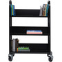 Lorell Single-sided Steel Book Cart (LLR99933) View Product Image