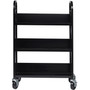 Lorell Single-sided Steel Book Cart (LLR99933) View Product Image