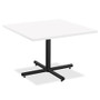 Lorell Hospitality White Laminate Square Tabletop (LLR99859) View Product Image