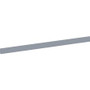 Lorell Single-Wide Horizontal Panel Strip for Adaptable Panel System - 33.12" Width x 0.50" Depth x 1.75" Height - Aluminum - Silver Product Image 