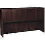 Lorell Prominence 2.0 Hutch - 39" Height x 66" Width x 16" Depth - 4 Door(s) - Material: Particleboard - Finish: Laminate - (LLRPH6639ES) Product Image 
