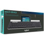 Logitech Keyboard, Wireless, 19-1/10"Wx7-9/10"Dx1-2/5"H, Black (LOG920008149) View Product Image