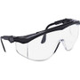 MCR Safety Tomahawk Adjustable Safety Glasses - Ultraviolet Protection - Clear - Black Frame - Adjustable Product Image 