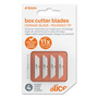 Slice, Inc Ceramic Blades,Rounded Tip,Dual,1/20"x1-3/10"x1/4",4/PK,WE (SLI10404) View Product Image