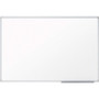 Mead Basic Dry-Erase Board - 96.6" (8.1 ft) Width x 48.6" (4.1 ft) Height - White Melamine Surface - Silver Aluminum Frame - Durable, Marker Tray Product Image 
