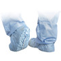 Medline Protective Shoe Covers - Extra Large - Polypropylene - Blue - Fluid Resistant, Breathable, Latex-free, Non-skid Product Image 
