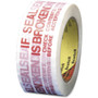 Scotch Preprinted Message Seal Broken Tape (MMM3771CT) Product Image 