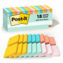 Post-it Notes Cabinet Pack - 3" Flag/Note Width x 3" Flag/Note Length - Square - 100 Sheets per Pad - Unruled - Fresh Mint, Aqua Splash, Sunnyside, Papaya Fizz, Guava Product Image 