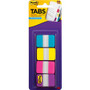 Post-it Tabs - 88 Write-on Tab(s) - 1.50" Tab Height x 1" Tab Width - Blue, Yellow, Pink, Purple Tab(s) - Repositionable Product Image 