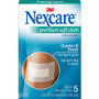 Nexcare Soft Cloth Premium Adhesive Gauze Pad - 3 Ply - 5 - 2.38" Width x 3" Length - White - 5/Pack Product Image 