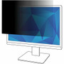 3M Privacy Filter for 27in Monitor, 16:10, PF270W1B Black, Matte - For 27" Widescreen LCD Monitor - 16:10 - Scratch Resistant, Fingerprint Resistant, Dust Resistant - Anti-glare Product Image 