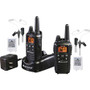 Midland LXT600BB FRS Business Radio Bundle - 36 Radio Channels - 22 FRS - Silent Operation, Hands-free - Nickel Metal Hydride (NiMH) - Black Product Image 
