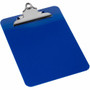 Nature Saver Recycled Plastic Clipboards - 1" Clip Capacity - 8 1/2" x 12" Sheet Size - Heavy Duty - Plastic - Blue Product Image 