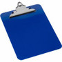 Nature Saver Recycled Plastic Clipboards - 1" Clip Capacity - 8 1/2" x 12" Sheet Size - Heavy Duty - Plastic - Blue Product Image 