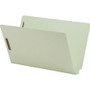 Nature Saver Legal Recycled End Tab File Folder - 8 1/2" x 14" - 2" Expansion - 2" for Folder - 25 pt. - Pressboard Product Image 