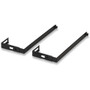 Officemate Partition Hangers,Adj. 1-1/4"-3-1/2",7" Long,2/PK,Black (OIC21460) View Product Image