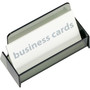 Officemate Business Card Holder, 3-7/8"x1-7/8"x2-3/8", Smoke (OIC97833) View Product Image