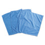 Universal Microfiber Cleaning Cloth, 12 x 12, Blue, 3/Pack (UNV43664) View Product Image