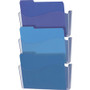 Officemate Unbreakable Wall File - 6.50" Height x 13.75" Width x 3" Depth - Unbreakable - Clear Product Image 