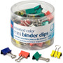 Officemate Binder Clips - Mini - 0.25" Size Capacity - Assorted - Metal Product Image 