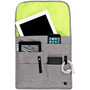 So-Mine Carrying Case Travel Essential - Ash Gray, Lime (OSMSM421) View Product Image