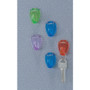 Officemate Cubicle Hooks, Standard, 5/PK, Translucent (OIC30181) View Product Image