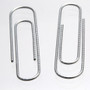Officemate Paper Clips, Giant, .040 Gauge, 1000/PK, Silver (OIC99915) View Product Image