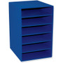 Pacon 6-Shelf Organizer, 13-1/2"x12"x17-3/4", Blue (PAC001312) View Product Image