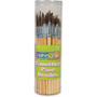 Creativity Street Camel Hair Paint Brushes - Aluminum Ferrule Product Image 