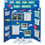Pacon Presentation Board, Single Wall, 48"x36", 24/CT, Blue (PACP3767) View Product Image