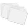 Creativity Street White Boards - 12" (1 ft) Width x 9" (0.8 ft) Height - White Melamine Surface Product Image 