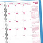 Brownline Mountains 14-Month Planner, Mountains Photography, 11 x 8.5, Blue/Green Cover, 14-Month (Dec to Jan): 2023 to 2025 View Product Image