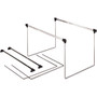 Pendaflex Actionframe Drawer File Frames - Letter - 14" to 18" Long - Steel - Stainless Steel Product Image 