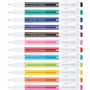 Pilot FriXion Fineliner Erasable Porous Point Pen, Stick, Fine 0.7 mm, Assorted Ink, Assorted Barrel, 12/Pack View Product Image