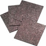 Quartet Frameless Modular Dark Cork Tiles - 12" Board Height x 12" Board Width - Brown Cork Surface - Self-stick, Self-healing Product Image 