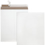 Quality Park Sturdy Fiberboard Photo Mailers - Board - 6" Width x 8" Length - Self-sealing - White - Fiberboard Product Image 
