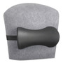 Safco Lumbar Support Memory Foam Backrest, 14.5 x 3.75 x 6.75, Black View Product Image